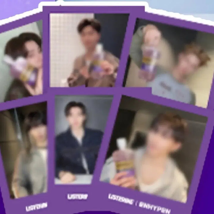 [BUNJANG] Enhypen Listerine Polaroid Set / 엔하이픈 리스테린 폴라로이드