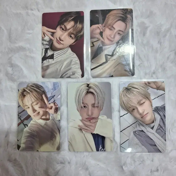 [BUNJANG] TWS Jihoon Photocard Bundle Set (5 pcs) / 투어스 지훈 포카 5장 특전 일괄
