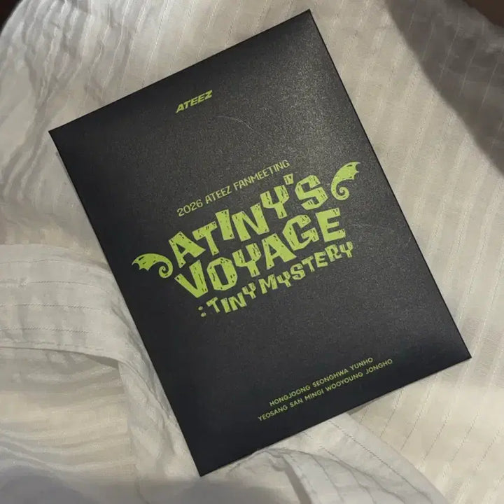 [BUNJANG] ATEEZ ATINY Zone Lucky Draw Photocard / 에이티즈 팬미팅 에이티니존 포카 ATINY ATEEZ Photocard
