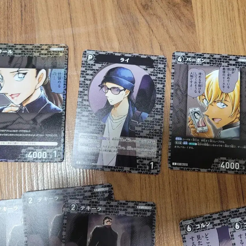 [BUNJANG] Detective Conan TCG Vermouth SR Bundle Set / 코난 tcg 베르무트 sr 외 검은조직 범인 등 일괄 양도