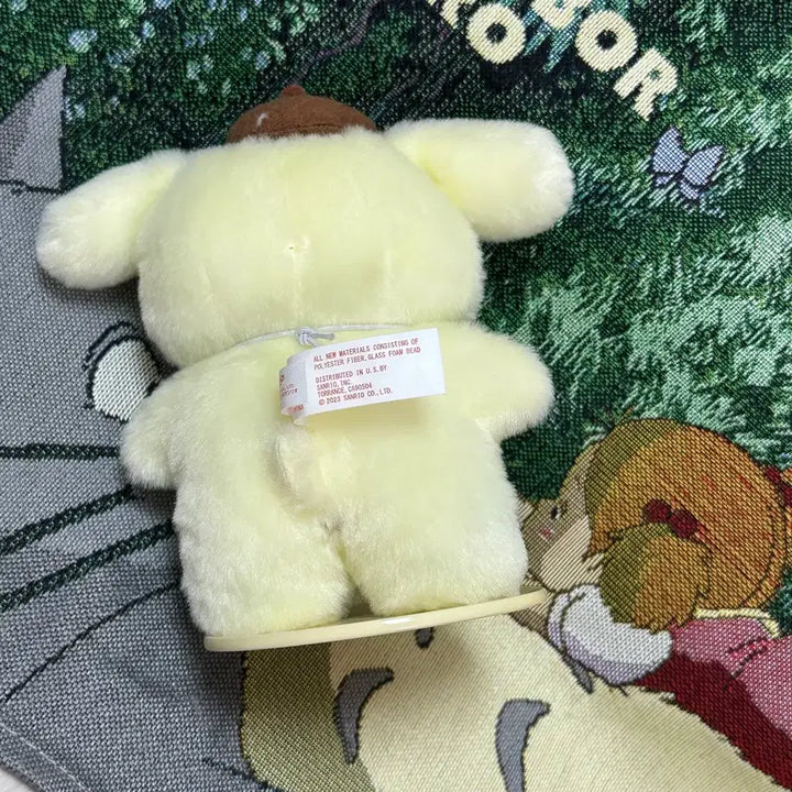 [BUNJANG] Sanrio Pompompurin Pitatto Plush S / 산리오 폼폼푸린 피탓토 인형 S