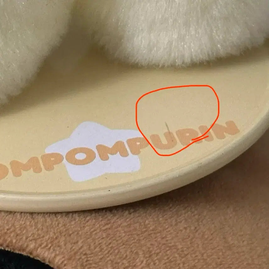 [BUNJANG] Sanrio Pompompurin Pitatto Plush S / 산리오 폼폼푸린 피탓토 인형 S