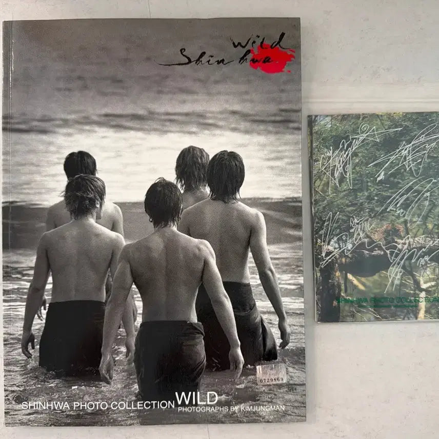 [BUNJANG] Shinhwa WILD Nude Photo Book / 신화 wild 누드집 화보
