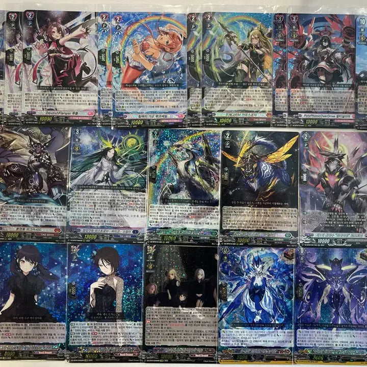 [BUNJANG] Cardfight!! Vanguard Aqua Force Rare Cards Bundle Set / 뱅가드 <월아창염> 레어 싱글카드 일괄판매합니다.