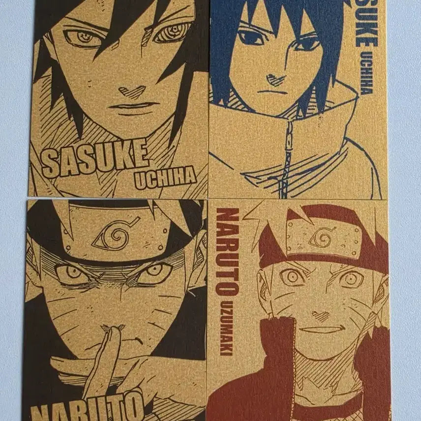 [BUNJANG] Naruto Golden Card Bundle Set - Naruto &amp; Sasuke / 나루토 황금카드 나루토 사스케 일괄 판매