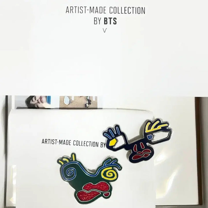 [BUNJANG] BTS V Artist-Made Collection Brooch (Face) / 방탄 뷔 브로치 아티스트메이드 얼굴