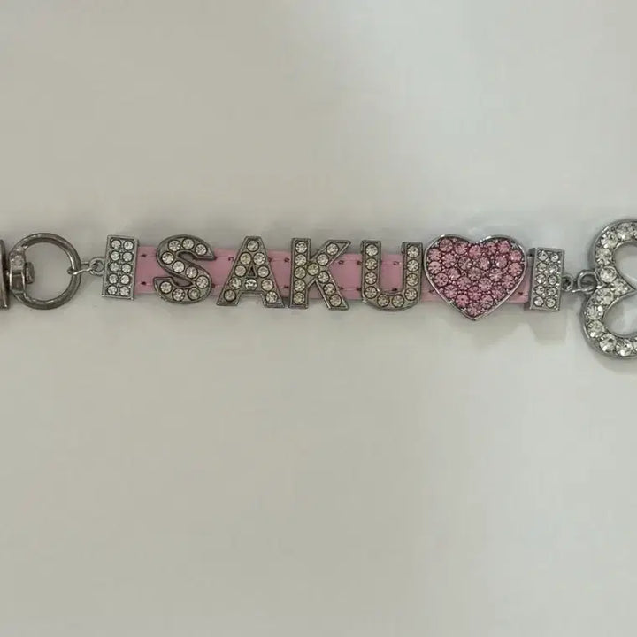 [BUNJANG] NCT WISH Sakuya Cubic Leather Keyring / 엔시티위시 사쿠야 이니셜 큐빅 가죽키링 엔위시 사쿠