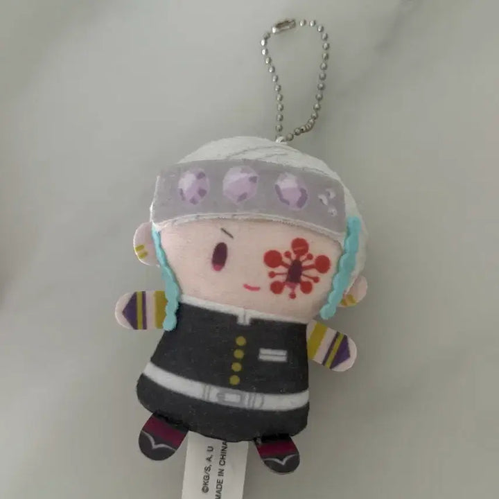 [BUNJANG] Demon Slayer Tengen Uzui Finger Puppet Keychain / 귀멸의 칼날 우즈이 텐겐 손가락 인형 키링