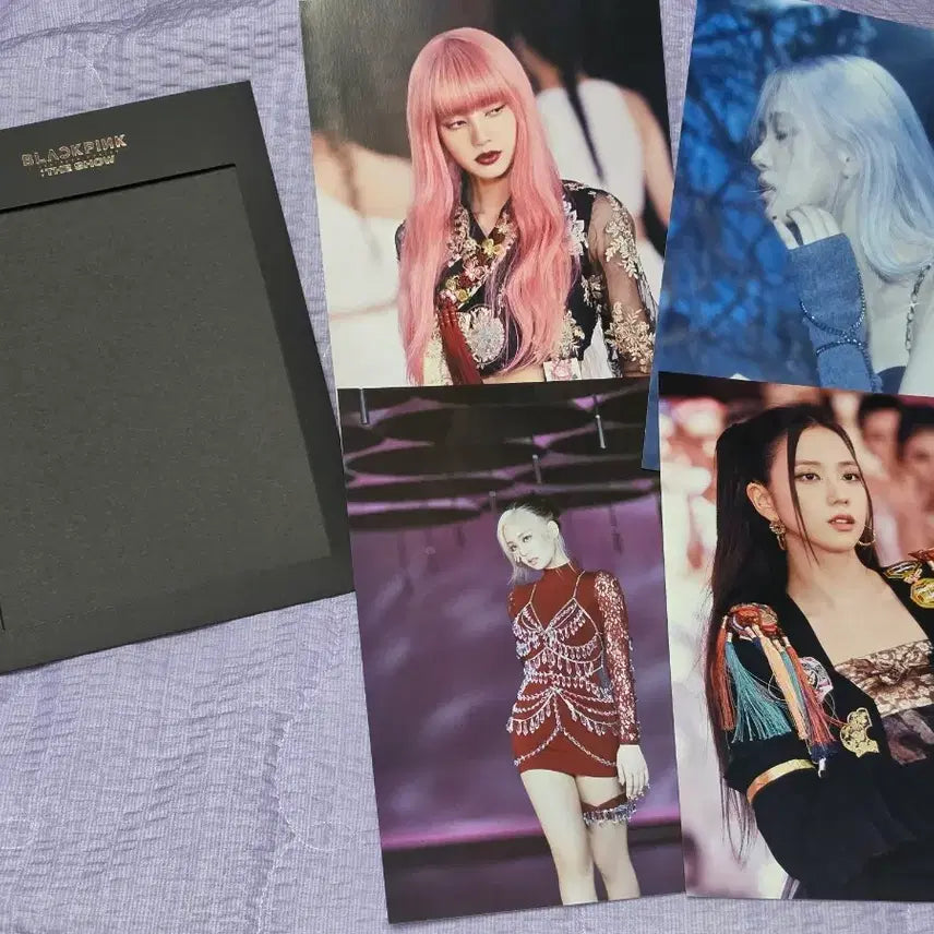 [BUNJANG] Blackpink The Show A4 Premium Photo Set Official MD / 블랙핑크 더쇼 A4 고급 포토 세트 정품 MD blackpink