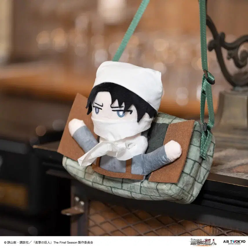 [BUNJANG] Attack on Titan Levi Tissue Case (Sealed) / 미개봉) 진격의거인 리바이 티슈케이스