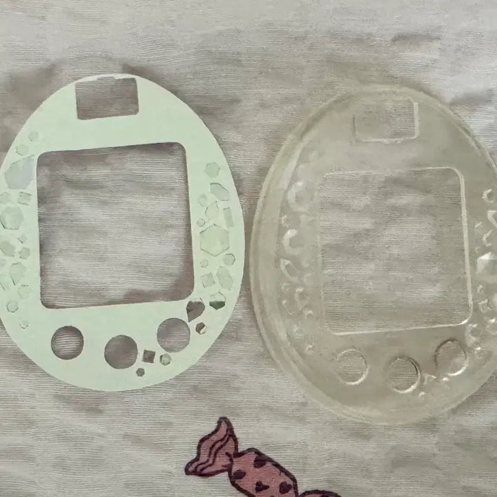 [BUNJANG] Tamagotchi Pix Custom Front Plate &amp; Insert Set / 다마고치 피스 커스텀 앞판+속지