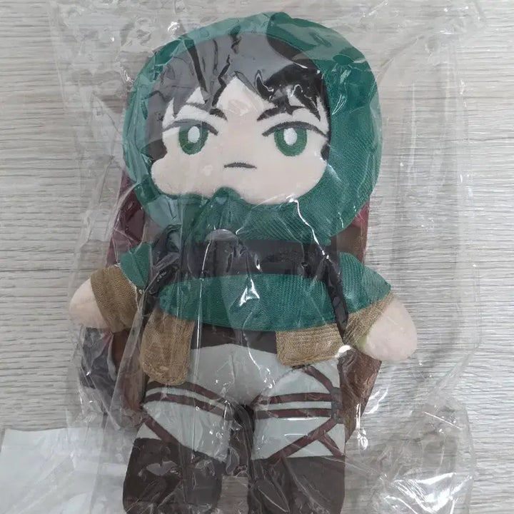 [BUNJANG] Attack on Titan Eren Plush Eco Bag (Sealed) / 미개봉) 진격의거인 에렌 봉제인형 에코백