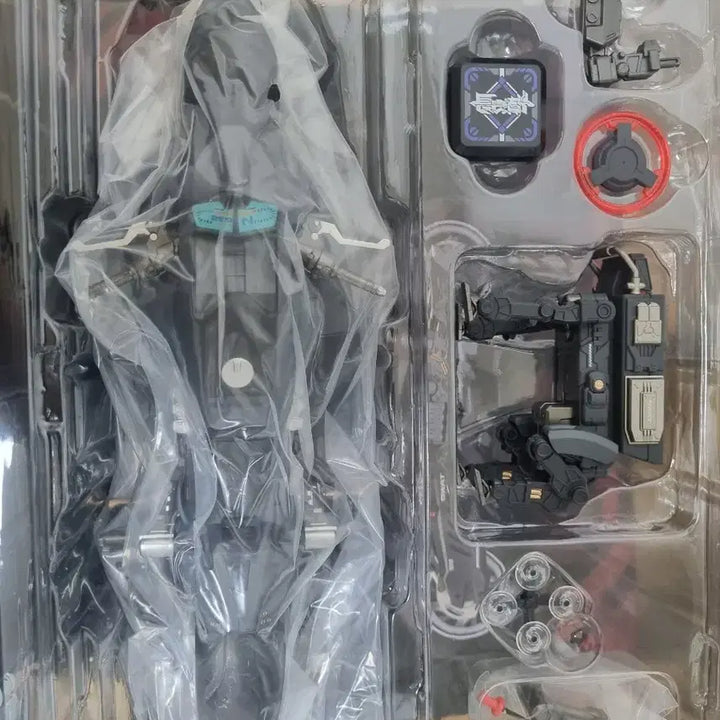 [BUNJANG] MOSHOTOYS Jang Anwei Mecha Motorcycle (Black) - Unsealed / 모쇼토이즈 장안위 메카 오토바이 개봉확인품(블랙)