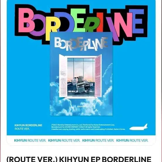 [BUNJANG] MONSTA X Kihyun Borderline Sealed Album / 기현 보더라인 미개봉 앨범