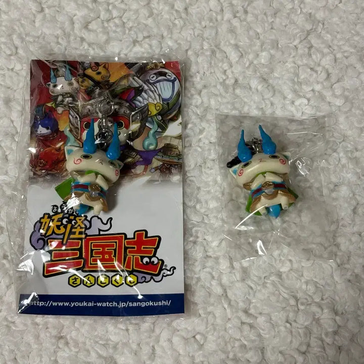 [BUNJANG] Yo-kai Watch Jibanyan Sangokushi Keychain / 요괴워치 백멍이 삼국지 키링