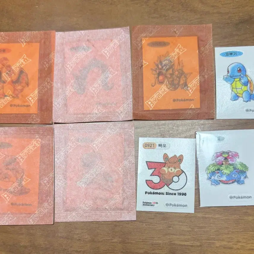 [BUNJANG] Pokemon Sticker Collection / 포켓몬 띠부실 띠부씰 띠부띠부