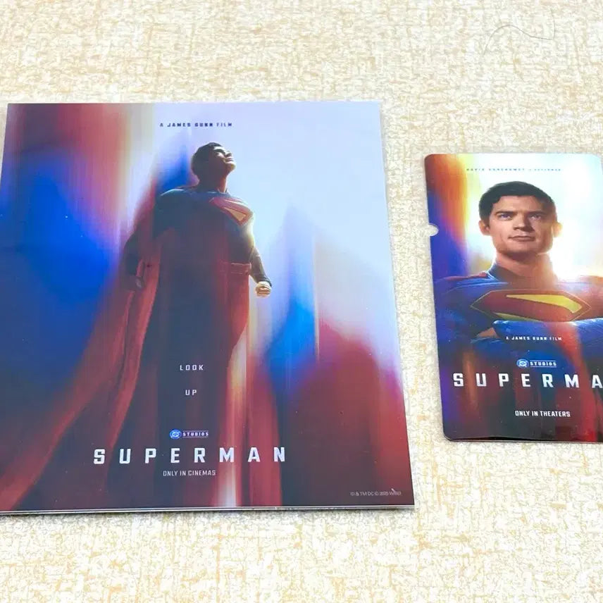 [BUNJANG] Superman Art Card Special Ticket / 슈퍼맨 아트카드 스페셜 티켓