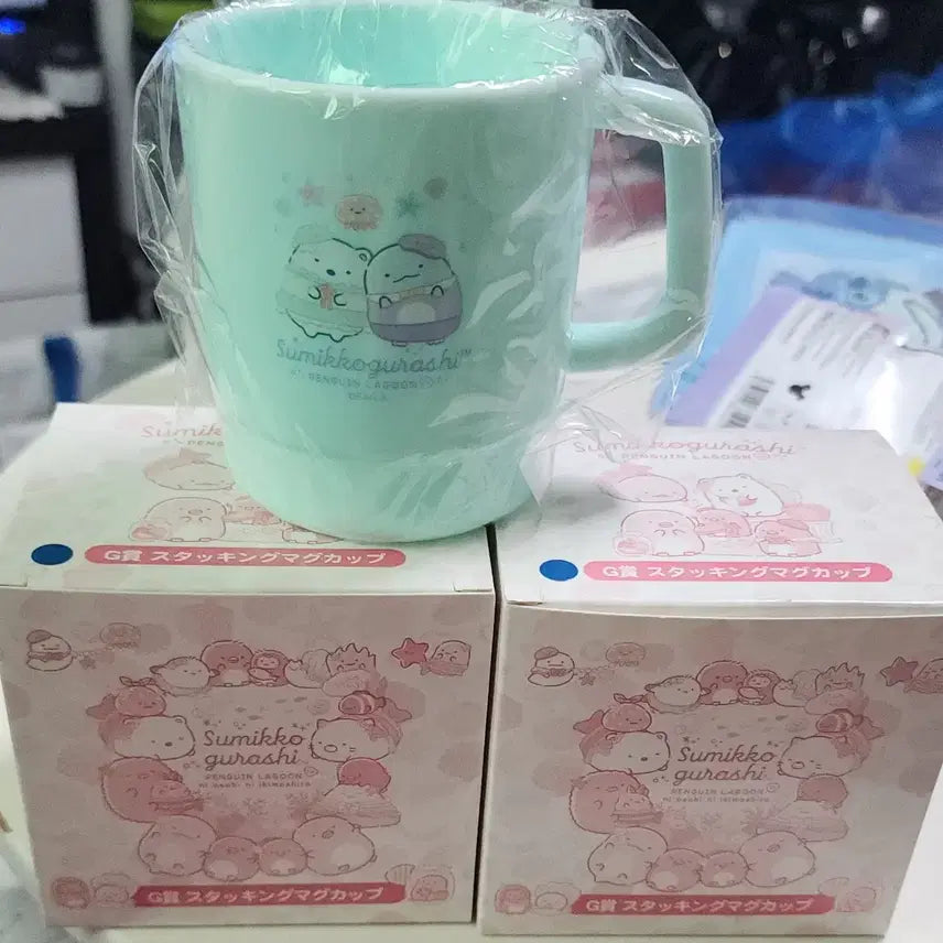 [BUNJANG] Sumikko Gurashi Part 8 G Prize Blue Mug Cup / 스밋코구라시 파트8 G상 머그컵_블루