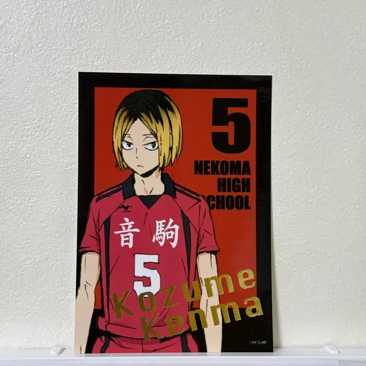 [BUNJANG] Haikyuu!! Trading Bromide Kenma Kozume Lookup Nendoroid Figure Gacha / 하이큐 트레이딩 금박 미니 브로마이드 코즈메 켄마 룩업 넨도 피규어 가챠 파샤