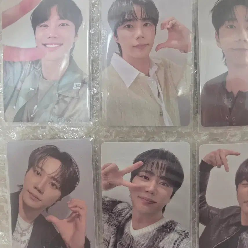 [BUNJANG] Lee Jun Young Fan Meeting Day &amp; Night Ver. Photocard Bundle Set / 이준영 앙팬미 낮공+밤공 포카 6종 일괄