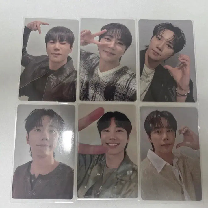 [BUNJANG] Lee Jun Young Fan Meeting Day &amp; Night Ver. Photocard Bundle Set / 이준영 앙팬미 낮공+밤공 포카 6종 일괄
