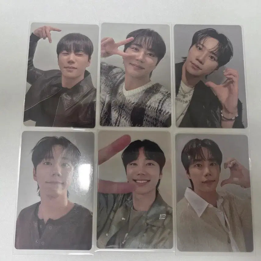 [BUNJANG] Lee Jun Young Fan Meeting Day &amp; Night Ver. Photocard Bundle Set / 이준영 앙팬미 낮공+밤공 포카 6종 일괄