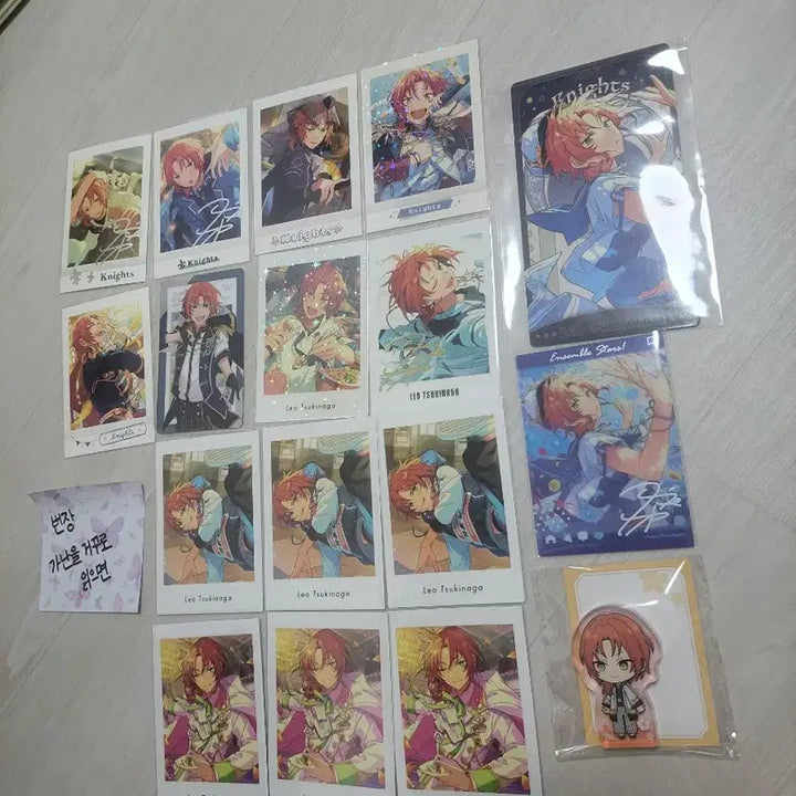 [BUNJANG] Ensemble Stars! Tsukinaga Leo Bundle Set Rare Pasha, Arcana, Corotto Cards / [일괄 판매] 앙상블스타즈 앙스타 츠키나가 레오 레어 파샤 파샷츠 9주년 6탄 액션 캐주얼 클리어카드 아르카나 코롯토 양도 탈덕 처분