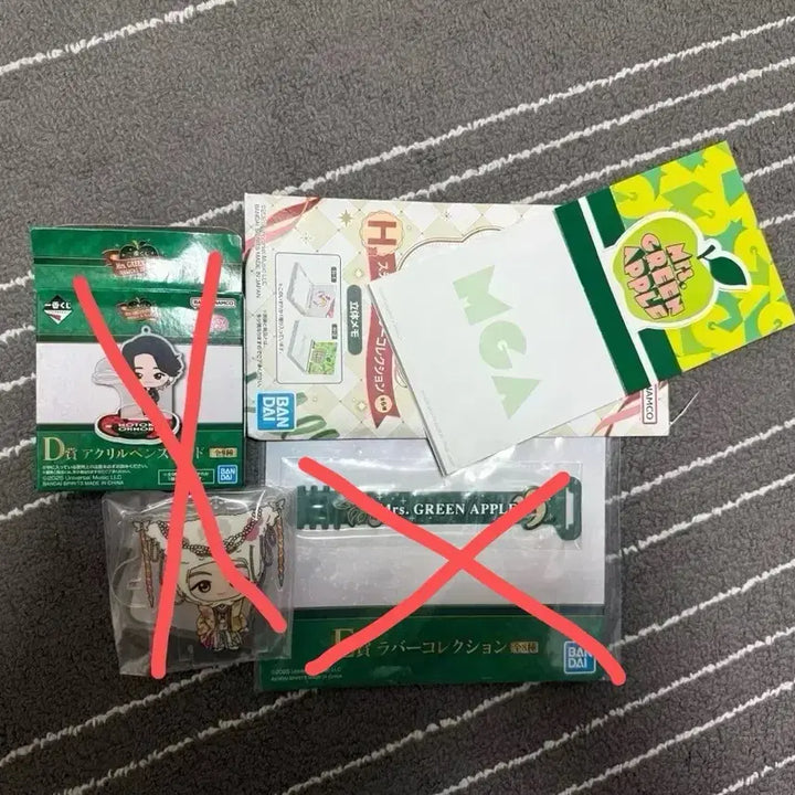 [BUNJANG] Mrs. Green Apple Kuji Memo Pad / 미세스그린애플 메모지판매