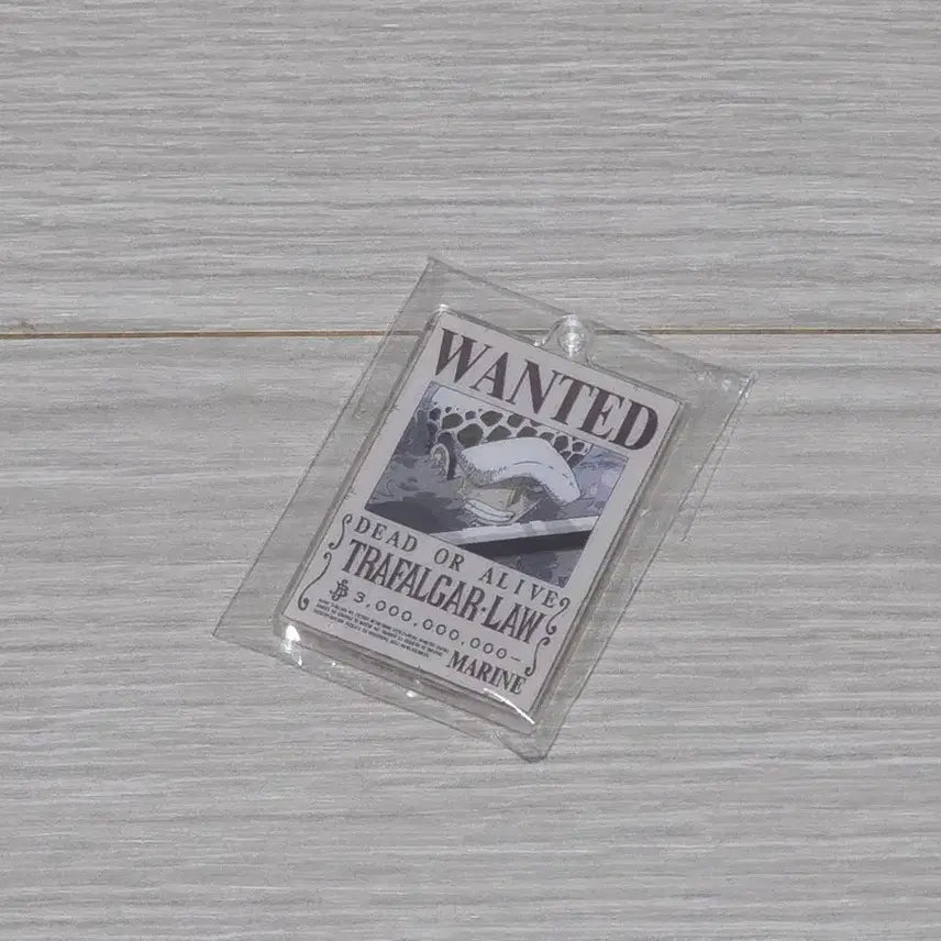 [BUNJANG] One Piece Trafalgar Law Wanted Poster Acrylic Magnet Keychain / 원피스 트라팔가로우 현상수배서 아크릴 마그넷 키링