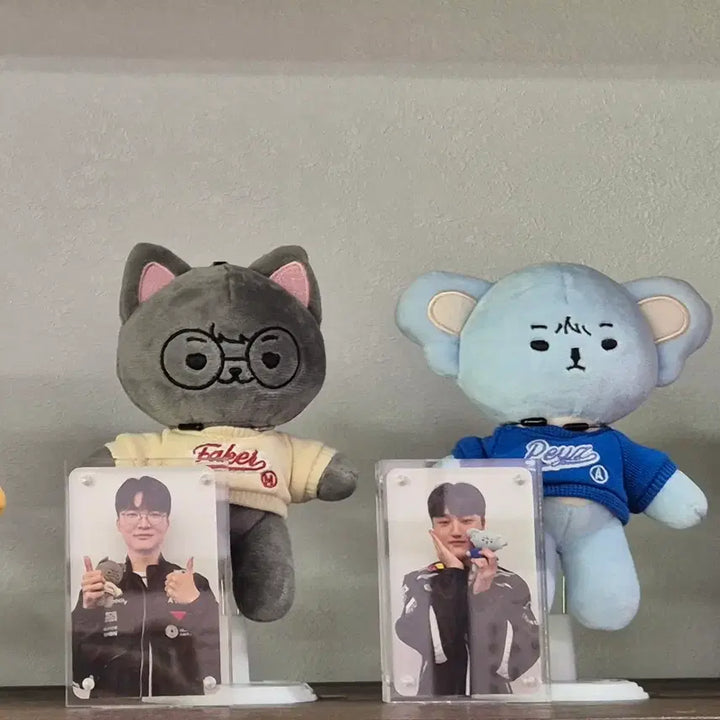 [BUNJANG] T1 Faker Onsetti 15cm Doll Bundle with Photocard / T1 티원 암행천문 팝업 15cm 온세티 인형 페이커 faker + 포카