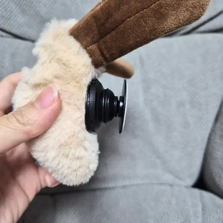 [BUNJANG] Wallace &amp; Gromit Plush Grip Talk / 월레스와 그로밋 인형그립톡