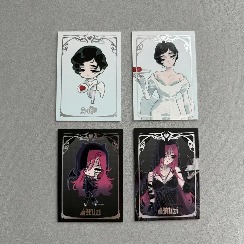[BUNJANG] Ailee Stage AST ACE Angel Devil Photocard Sua Miji Bundle Set / 에일리언 스테이지 에이스테 천사 악마 천악 포토 카드 포카 수아 미지 일괄
