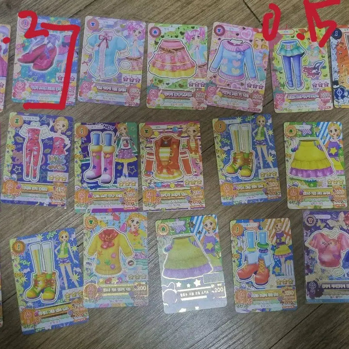 [BUNJANG] Aikatsu! Trading Cards / 아이엠스타 아이카츠 카드 중복 팔아요