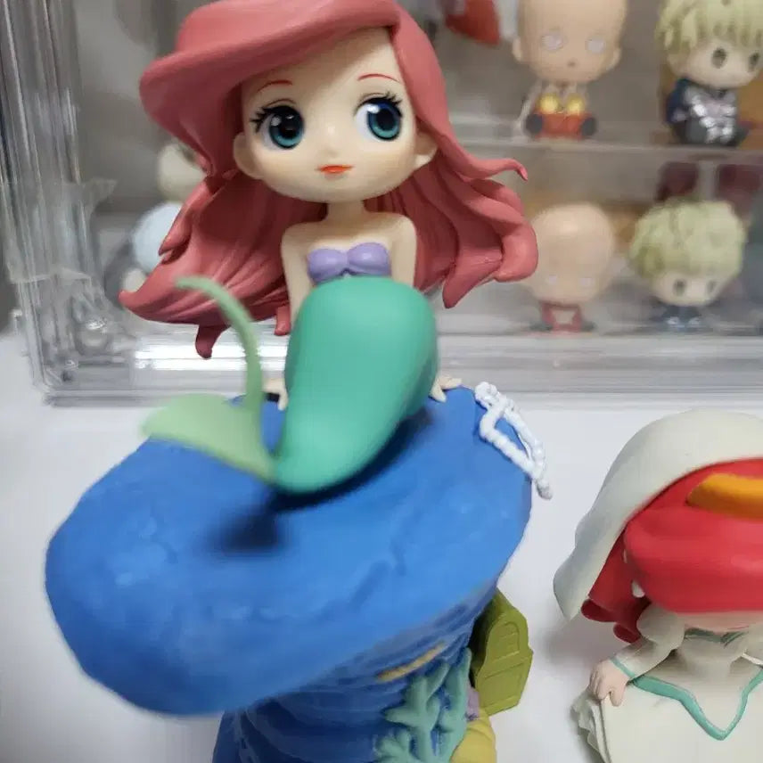 [BUNJANG] Disney The Little Mermaid, Aladdin Figures, Gacha Set (4 Types) / 디즈니 인어공주, 알라딘 피규어, 가챠 4종