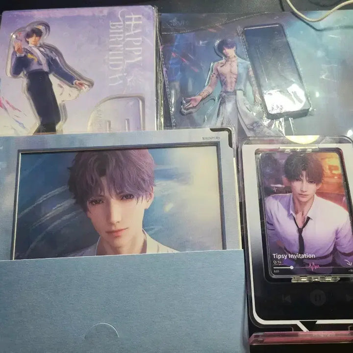[BUNJANG] Love and Deepspace Giuk Bundle Set / 러브앤딥스페이스 럽딥 기욱 굿즈 일괄 판매