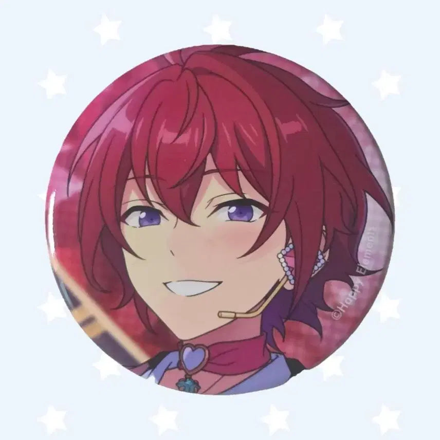 [BUNJANG] Tsukasa Suou Ibkore Heart Collector Can Badge / 스오우 츠카사 이베코레 캔뱃지 하트콜렉터