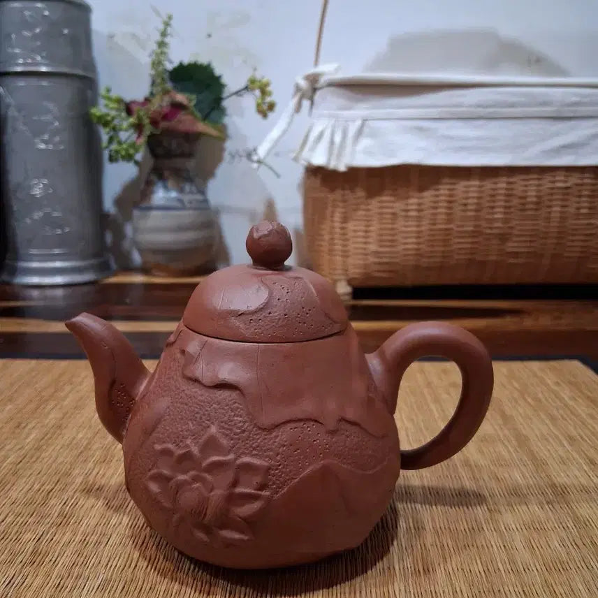 [BUNJANG] Antique Handmade Zisha Teapot / 오래된 골동 수공의 자사호