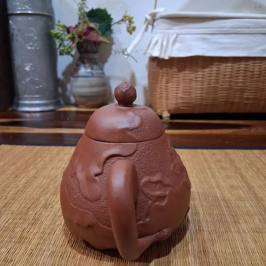 [BUNJANG] Antique Handmade Zisha Teapot / 오래된 골동 수공의 자사호