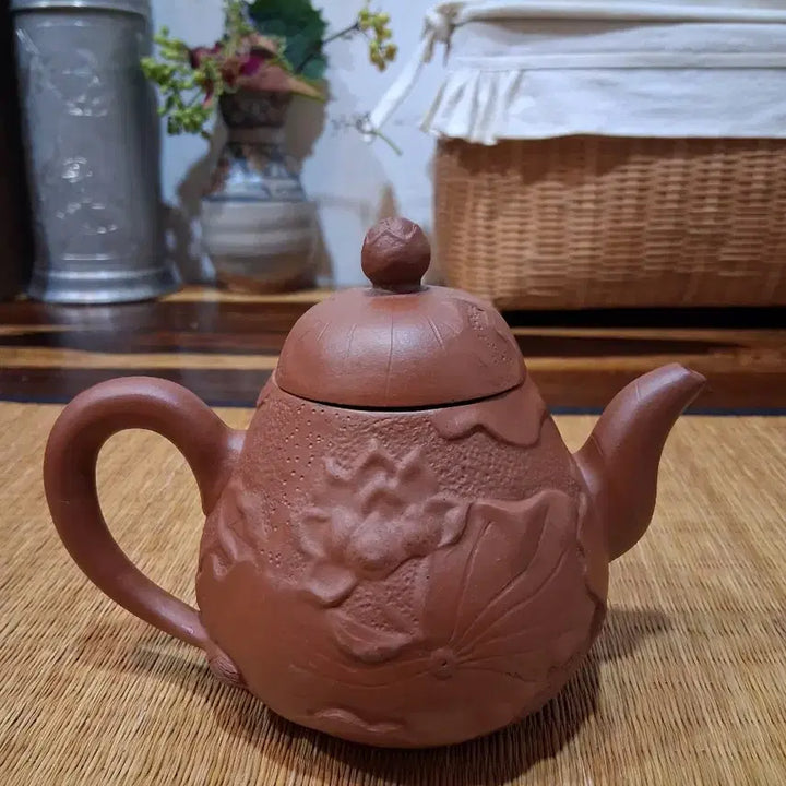 [BUNJANG] Antique Handmade Zisha Teapot / 오래된 골동 수공의 자사호