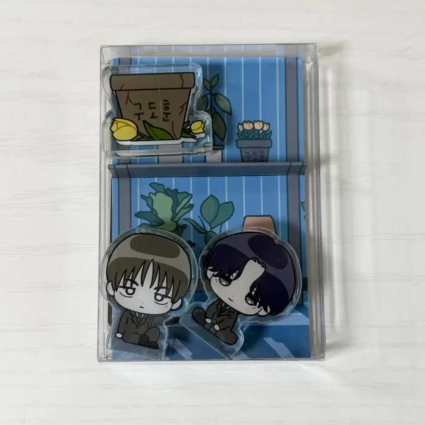 [BUNJANG] Yuwon Bulbyeon Corotto Acrylic Block with 2 Photocards (Sealed) / [미개봉]유원불변 코롯토 아크릴블록 포카2장 포함