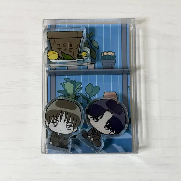 [BUNJANG] Yuwon Bulbyeon Corotto Acrylic Block with 2 Photocards (Sealed) / [미개봉]유원불변 코롯토 아크릴블록 포카2장 포함