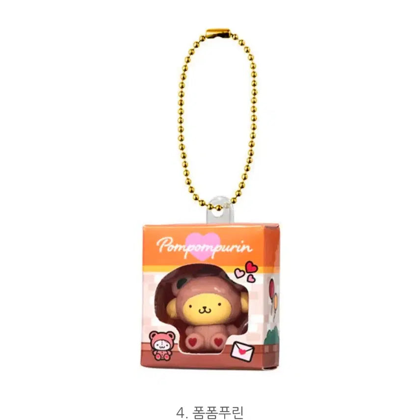 [BUNJANG] Sanrio Pompompurin Miniature Figure / 반다이 미니어처 산리오캐릭터 폼폼푸린