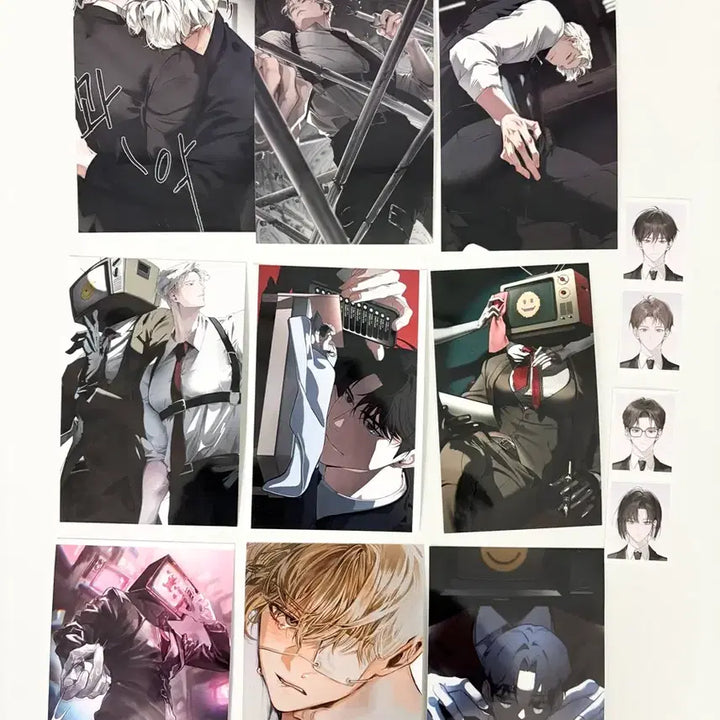 [BUNJANG] GyeDamChulGeun Printing Box Postcard Bundle Set / 괴담출근 프린팅 박스 프박 엽서 증사 2차 굿즈 일괄
