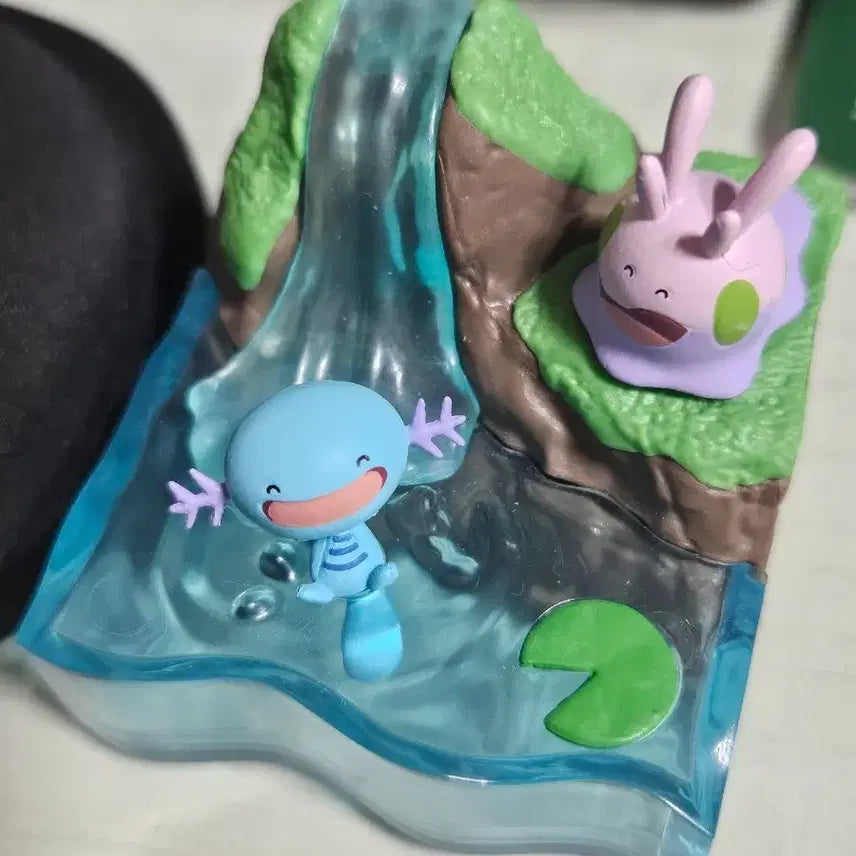 [BUNJANG] Re-Ment Pokémon Mysterious Spring Part 2 Wooper Figure / 단품 리멘트 포켓몬스터 신비의샘 2탄 미끄메라 우파