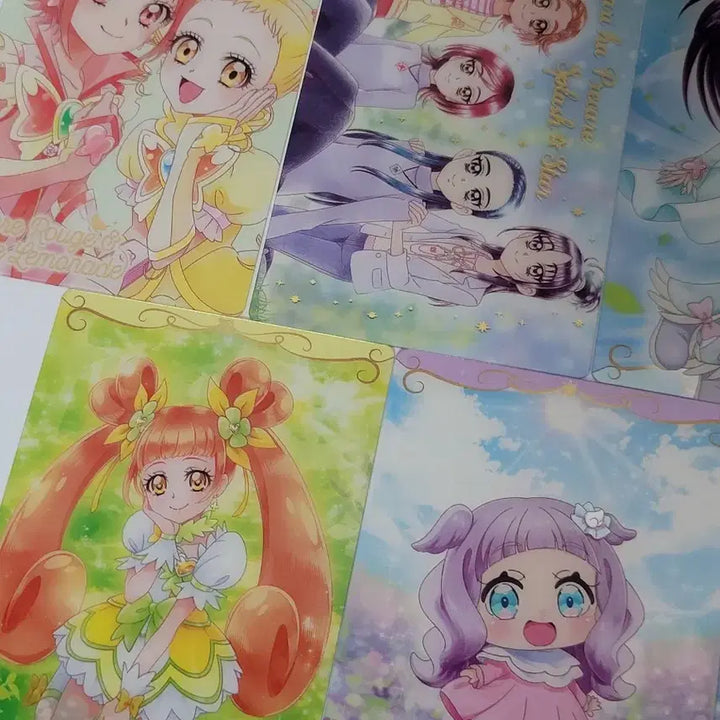 [BUNJANG] Precure 20th Anniversary Big Can Badge &amp; Wafer Card Bundle Set / [일괄/희귀] 프리큐어 20주년 빅 캔뱃지/웨하스 카드