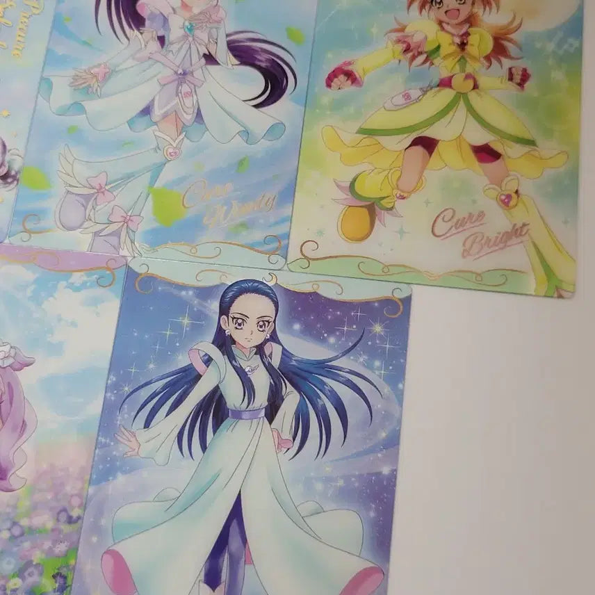 [BUNJANG] Precure 20th Anniversary Big Can Badge &amp; Wafer Card Bundle Set / [일괄/희귀] 프리큐어 20주년 빅 캔뱃지/웨하스 카드