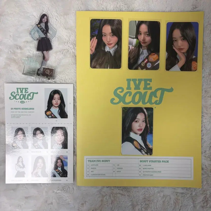 [BUNJANG] IVE Yujin MD Bandana Kit Stand Bundle Set / 아이브엠디 아이브원영 아이브엠디반다나키트스탠드 일괄