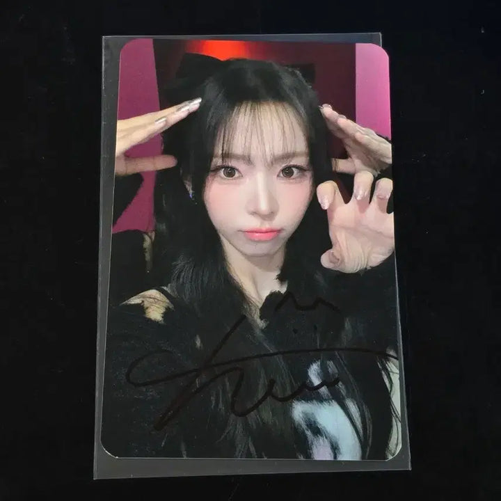 [BUNJANG] Say My Name Shii Signed Photocard / 세이마이네임 슈이 사인포카 판매