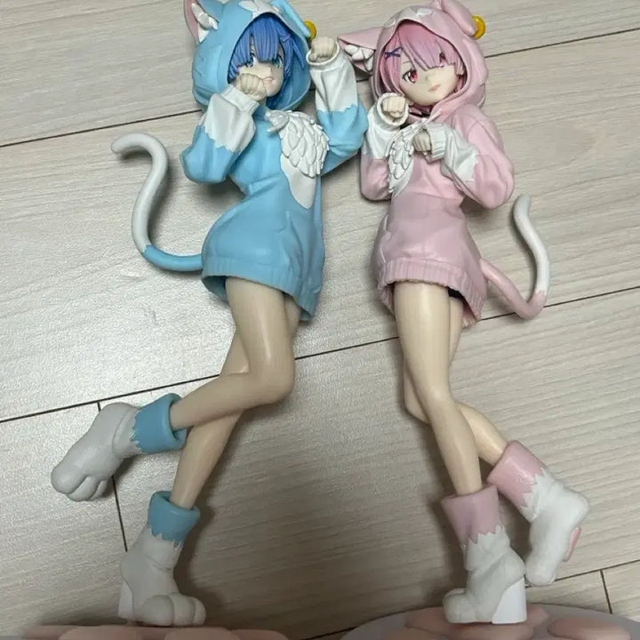 [BUNJANG] Re:Zero Rem Ram Figure / 리제로 렘 람 피규어