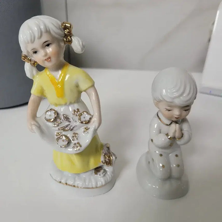 [BUNJANG] Vintage Figurine Doll Set (2 Items) / 빈티지 피겨린 인형 세트 2점 일괄판매